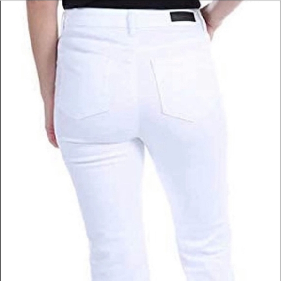 Kenneth Cole White Wash Jeans Sz 4 - Picture 3 of 12